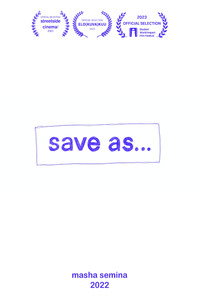 Save As… (2022) subtitle poster