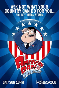 Постер мультсериала «Американский папаша (2005)» — (36 из 119)