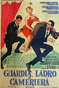 Постер фильма «Охранник, вор и горничная (1958)» — (1 из 3)