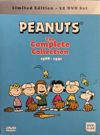 PEANUTS - the Complete Collection 1966-1991 Limited Edition subtitle poster