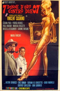 Постер фильма «Семь золотых женщин против двух агентов 07 (1966)» — (1 из 1)