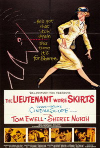 Постер фильма «The Lieutenant Wore Skirts (1956)» — (6 из 10)