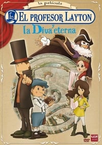 Poster de El profesor Layton y la Diva eterna