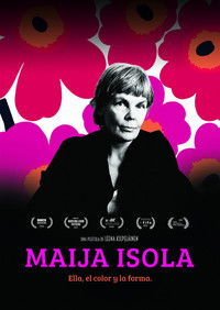 poster_Maija Isola. Ella, el color y la forma