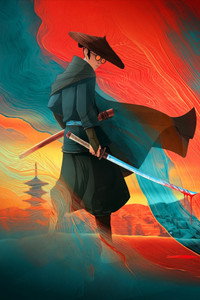 Постер мультсериала «Голубоглазый самурай (2023)» — (2 из 26)