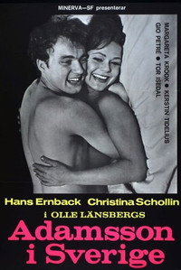 Постер фильма «Адамсон в Швеции (1966)» — (2 из 2)