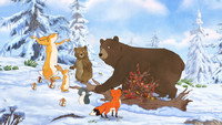 «Guess How Much I Love You: The Adventures of Little Nutbrown Hare - Christmas to the Moon and Back (2017)» — обои к фильму #2