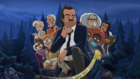 Обои к мультсериалу «Гримсбург (2024)» — (15 из 30)