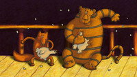 Обои к мультфильму «Вселенский потоп (2003)» — (23 из 45)