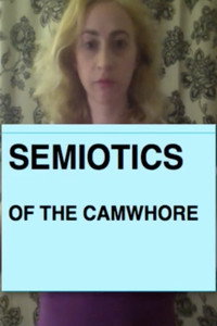 Semiotics of the Camwhore (2015) poster