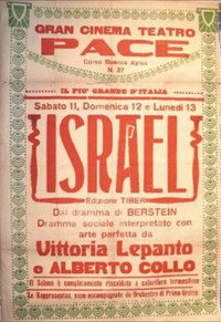 Israël (1919) poster