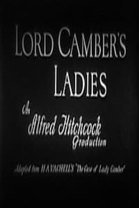 Poster de Lord Camber's Ladies