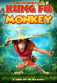 Постер мультфильма «Кунг-фу обезьяна (2019)» — (1 из 1)