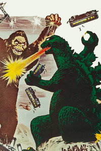 Постер фильма «Кинг Конг против Годзиллы (1962)» — (6 из 16)