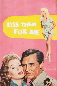 Постер фильма «Поцелуй их за меня (1957)» — (2 из 14)