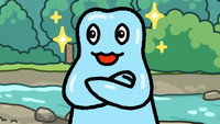 Chibi Hedorah is Squeaky Clean