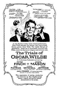 Постер фильма «Процесс над Оскаром Уайльдом (1960)» — (8 из 19)