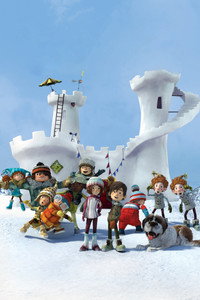Постер мультфильма «Снежная битва (2015)» — (3 из 15)