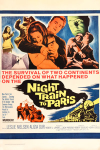 Постер фильма «Ночной поезд до Парижа (1964)» — (3 из 4)