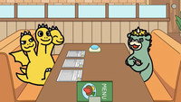 Chibi Ghidorah's Part-Time Job