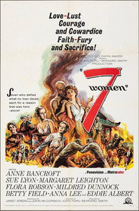 Постер фильма «7 женщин (1965)» — (7 из 12)