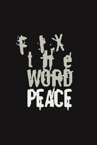 Fix the Word Peace