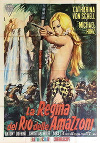 Постер фильма «Лана — Королева Амазонии (1964)» — (2 из 2)