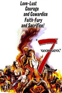Постер фильма «7 женщин (1965)» — (5 из 12)
