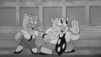 «Поросёнок-заика (1937)» — обои к мультфильму #1