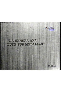 La señora Ana luce sus medallas (1967) poster