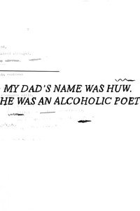 Постер мультфильма «My Dad's Name Was Huw. He Was an Alcoholic Poet (2019)» — (1 из 1)