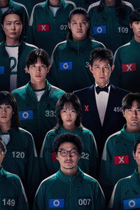 Постер сериала «Игра в кальмара (2021-2025)» — (12 из 393)