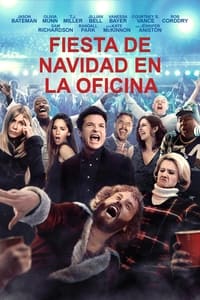 Poster de Fiesta de Navidad en la oficina