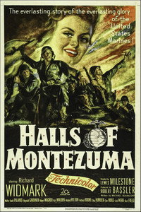 Постер фильма «Дворцы Монтесумы (1951)» — (7 из 13)