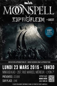 Poster de Moonspell - Ninkasi Kao