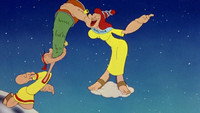 «Popeye Meets Hercules (1948)» — обои к мультфильму #1
