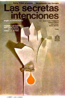 Las secretas intenciones poster
