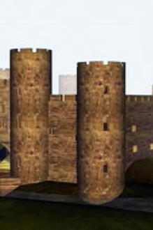 Gold in the Moat - Codnor Castle, Derbyshire