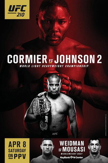 UFC 210: Cormier vs. Johnson 2 poster