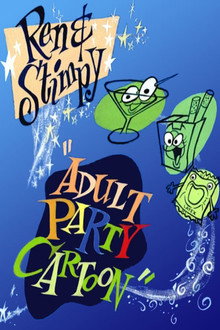 Ren & Stimpy Adult Party Cartoon poster