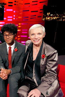 Dame Shirley Bassey, David Walliams, Catherine Tate, Richard Ayoade, Annie Lennox
