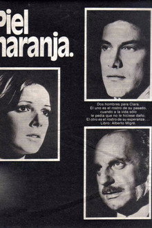 Piel naranja poster