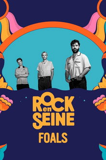 Foals - Rock en Seine 2023 poster