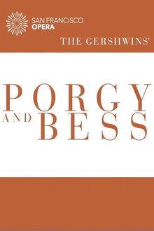 The Gershwins' Porgy and Bess poster