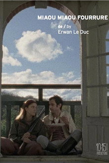 Miaou Miaou fourrure poster