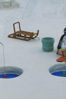 Pingu has a Fishing Competition