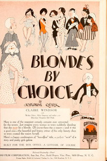 Blondes by Choice poster