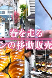 Spring running bread moving sales car