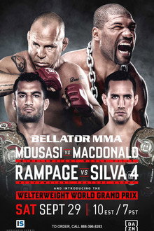 Bellator 206: Mousasi vs. MacDonald poster