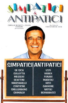 Simpatici & antipatici poster